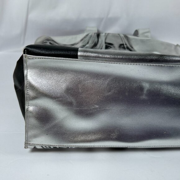 Victoria's Secret VS Y2K Heidi Klum Supermodel Limited Edition Silver Tote READ - Picture 10 of 12